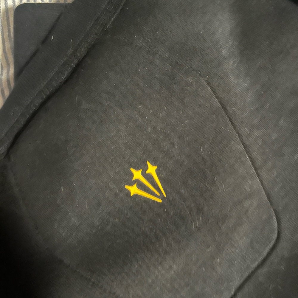 Nike Black Sweater with Yellow Stars
